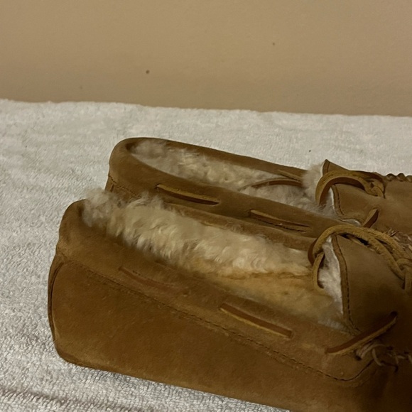 Minnetonka Tan Shoes Sz 10 main image 5